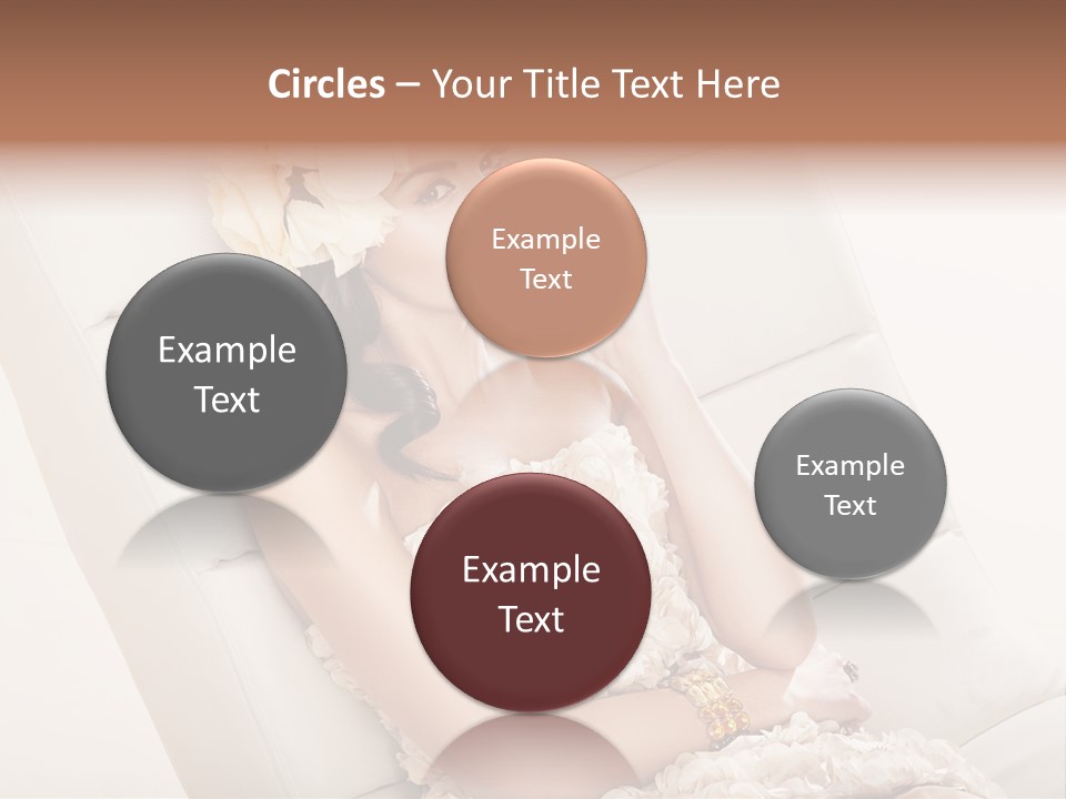 White Toddler Beautiful PowerPoint Template