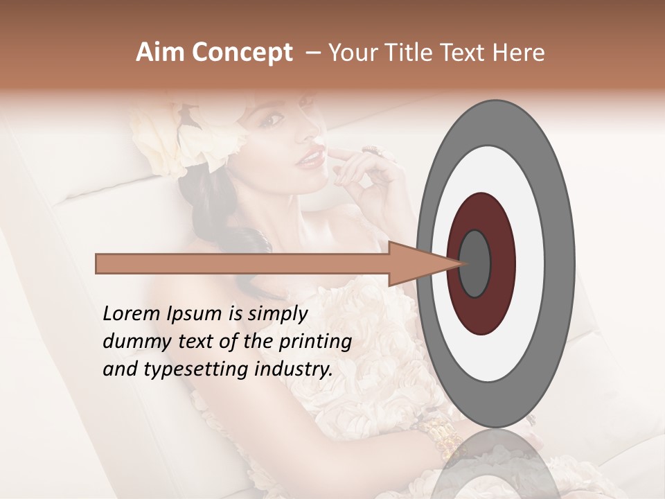 White Toddler Beautiful PowerPoint Template