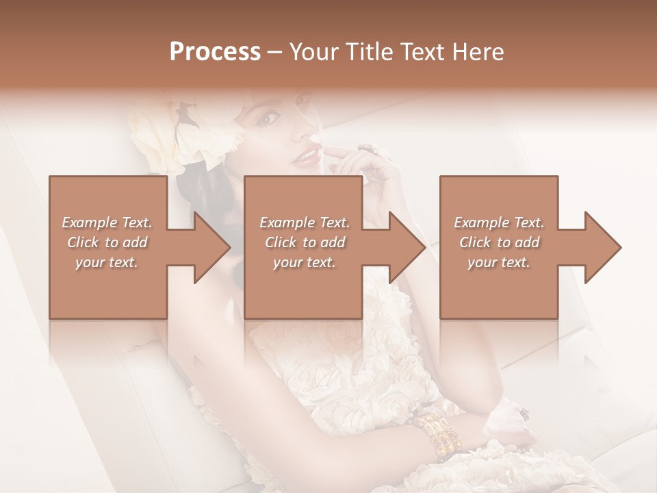 White Toddler Beautiful PowerPoint Template