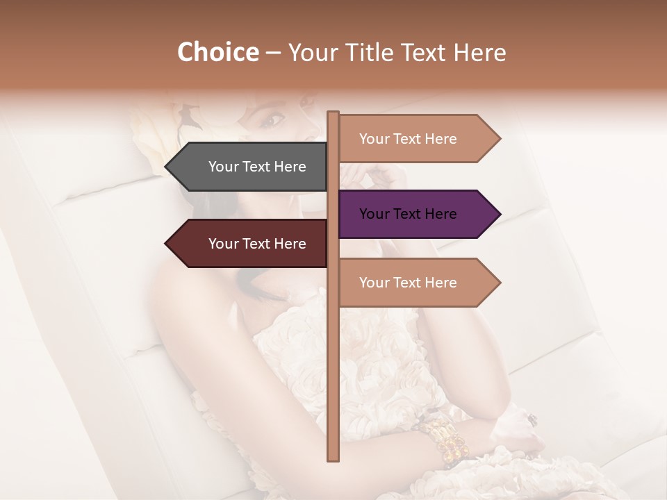 White Toddler Beautiful PowerPoint Template