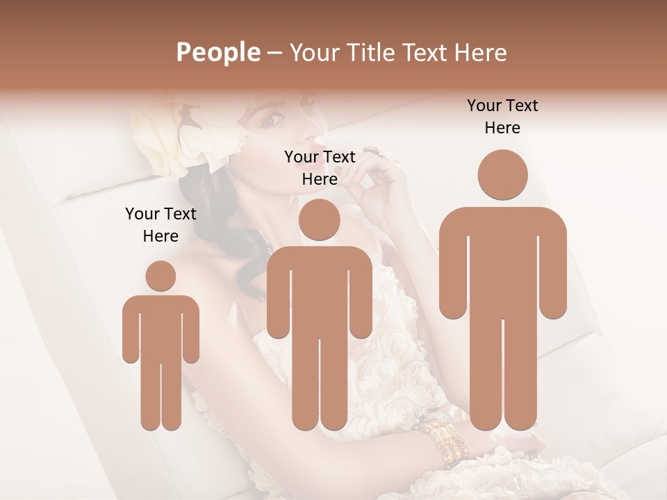 White Toddler Beautiful PowerPoint Template