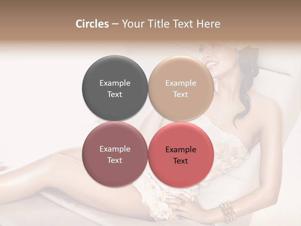 Young Body Lips PowerPoint Template