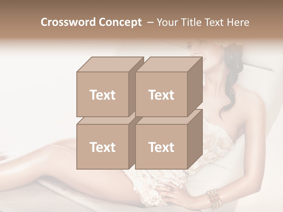 Young Body Lips PowerPoint Template