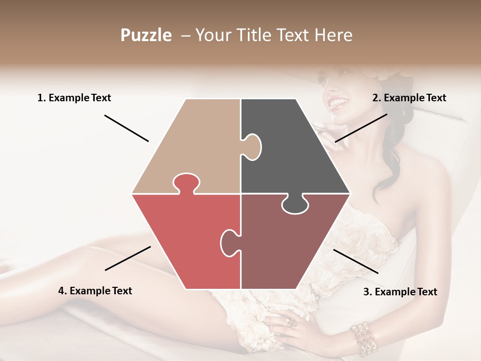 Young Body Lips PowerPoint Template