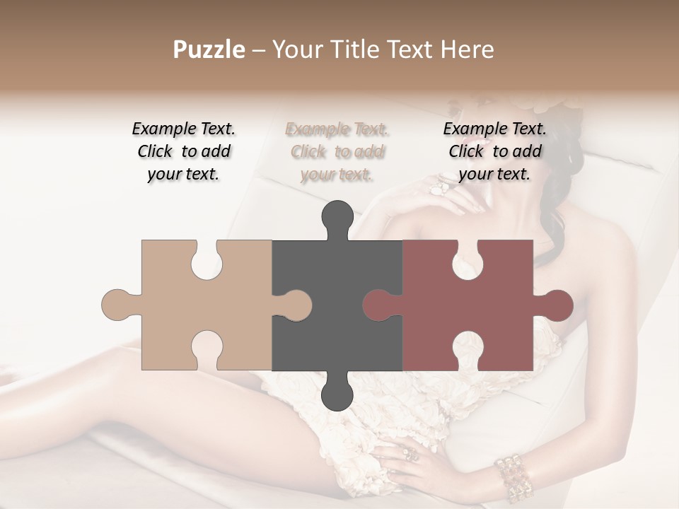 Young Body Lips PowerPoint Template