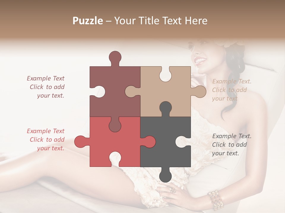 Young Body Lips PowerPoint Template