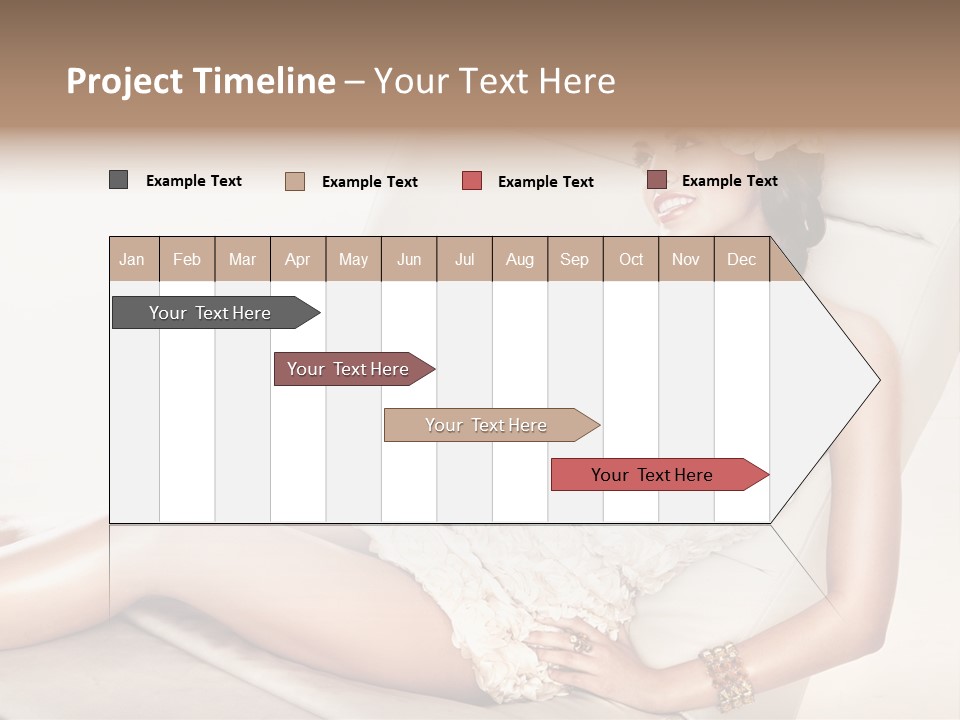 Young Body Lips PowerPoint Template