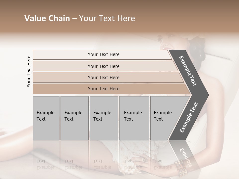 Young Body Lips PowerPoint Template