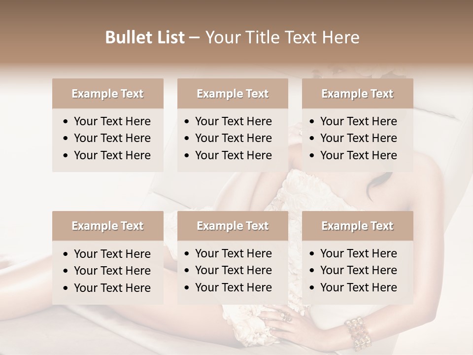 Young Body Lips PowerPoint Template