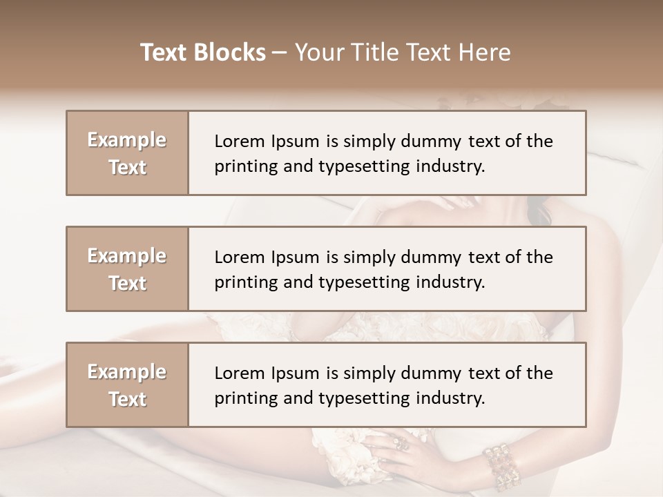 Young Body Lips PowerPoint Template