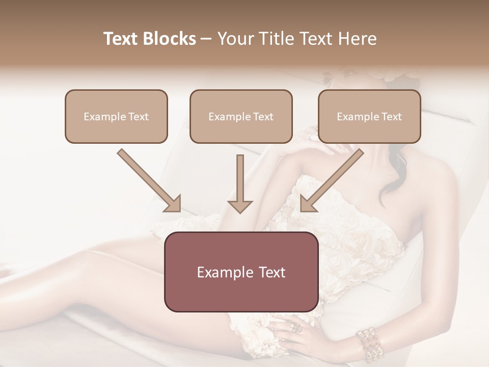 Young Body Lips PowerPoint Template