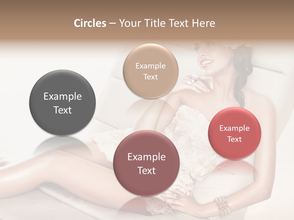 Young Body Lips PowerPoint Template