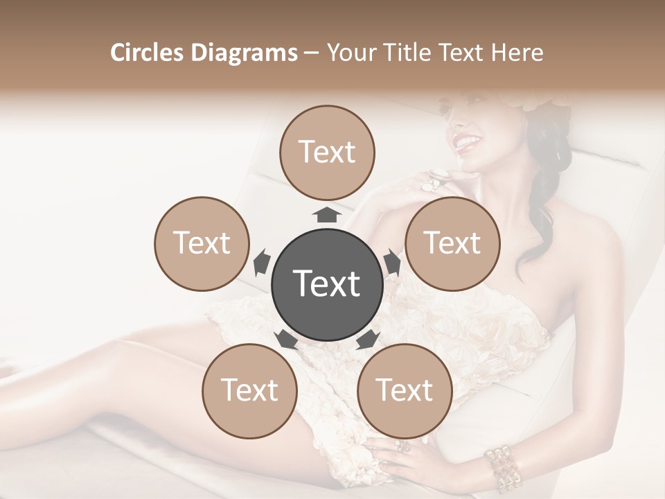 Young Body Lips PowerPoint Template