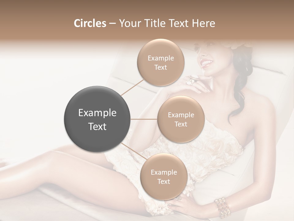 Young Body Lips PowerPoint Template