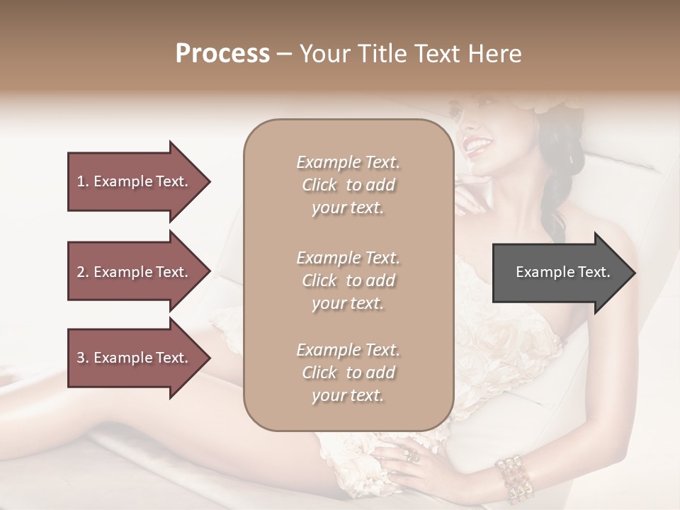 Young Body Lips PowerPoint Template