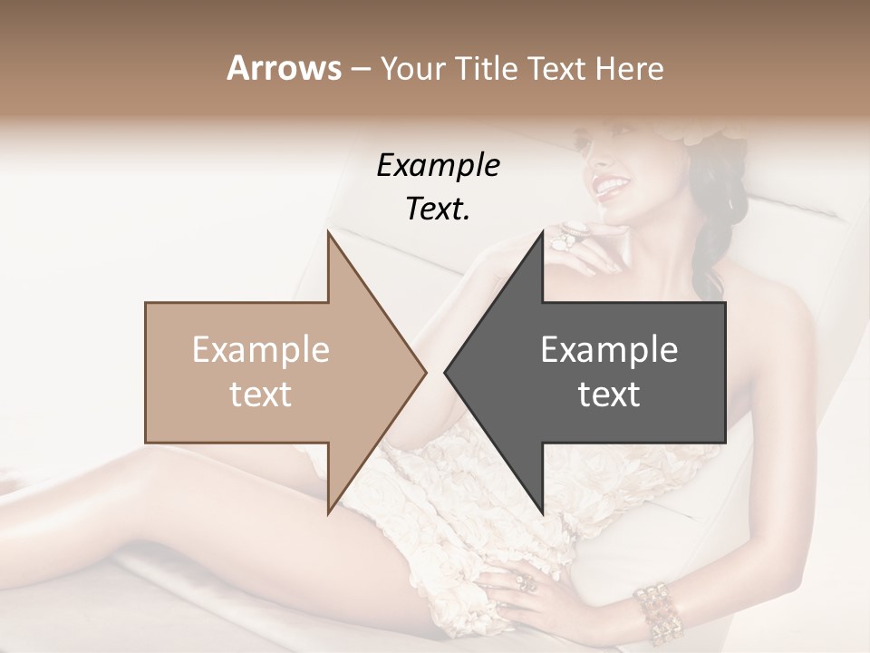 Young Body Lips PowerPoint Template