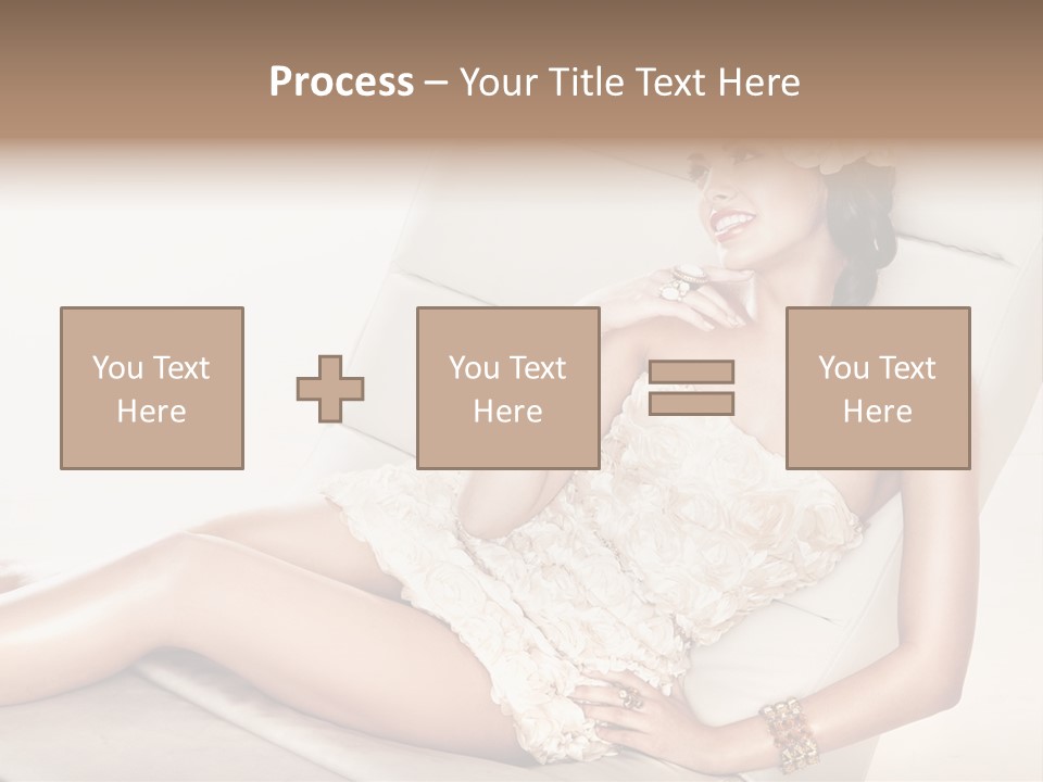 Young Body Lips PowerPoint Template