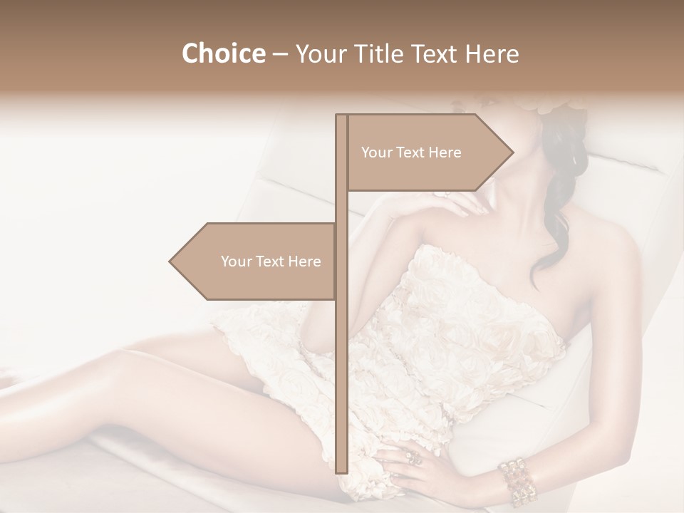 Young Body Lips PowerPoint Template