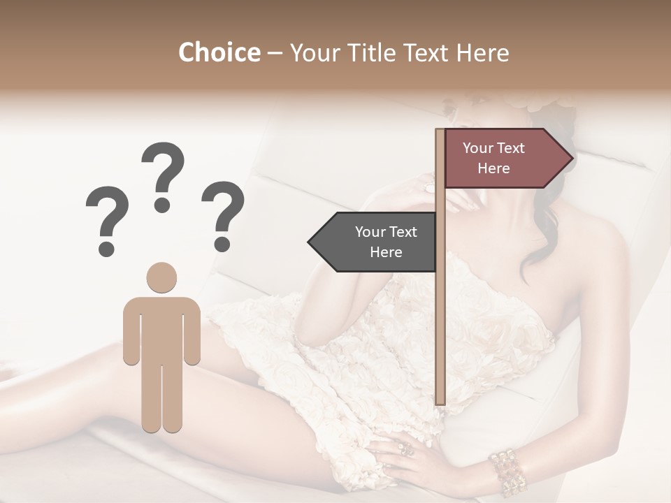 Young Body Lips PowerPoint Template