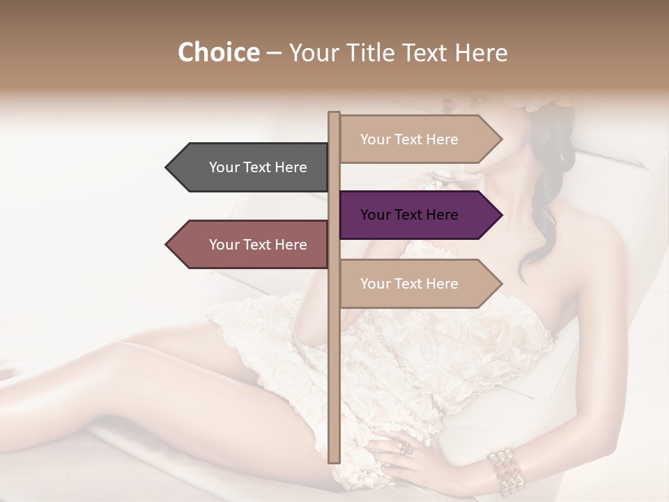 Young Body Lips PowerPoint Template