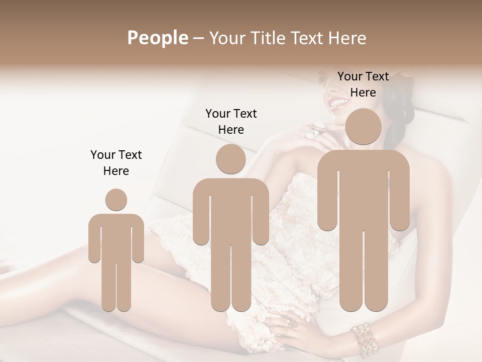 Young Body Lips PowerPoint Template