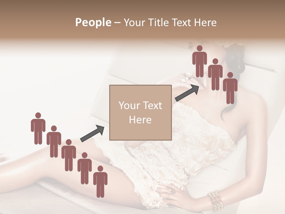 Young Body Lips PowerPoint Template