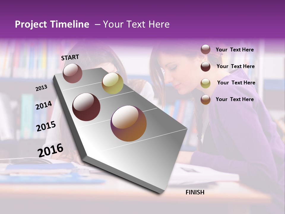 Searching Pretty Smiling PowerPoint Template