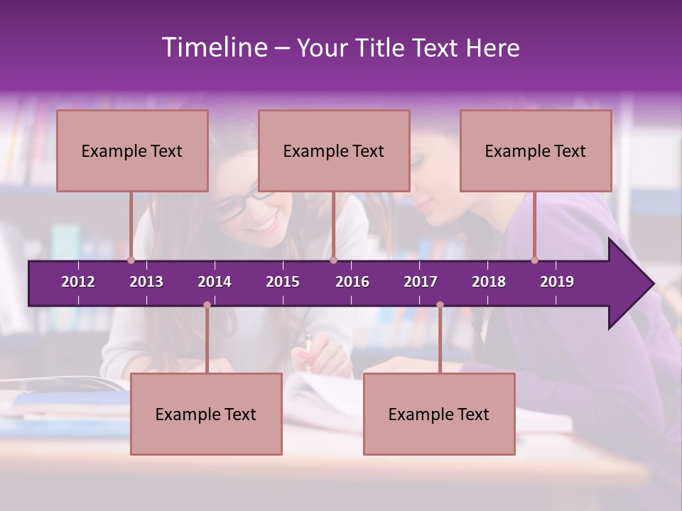 Searching Pretty Smiling PowerPoint Template