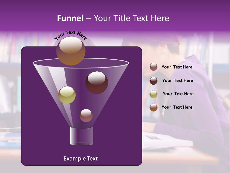 Searching Pretty Smiling PowerPoint Template