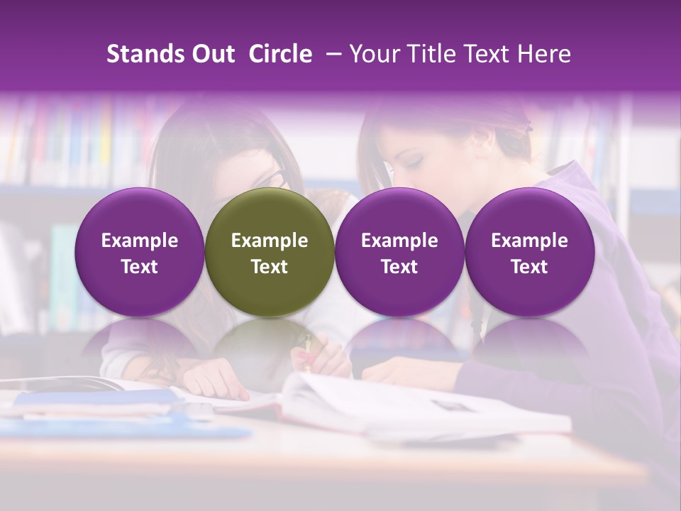 Searching Pretty Smiling PowerPoint Template