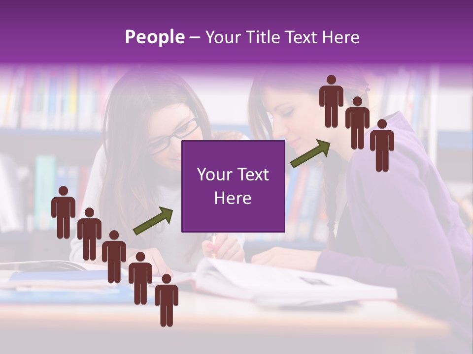 Searching Pretty Smiling PowerPoint Template