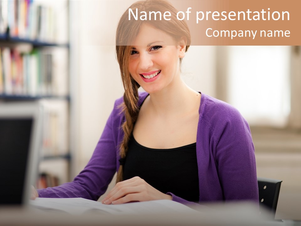 Searching Beautiful People PowerPoint Template