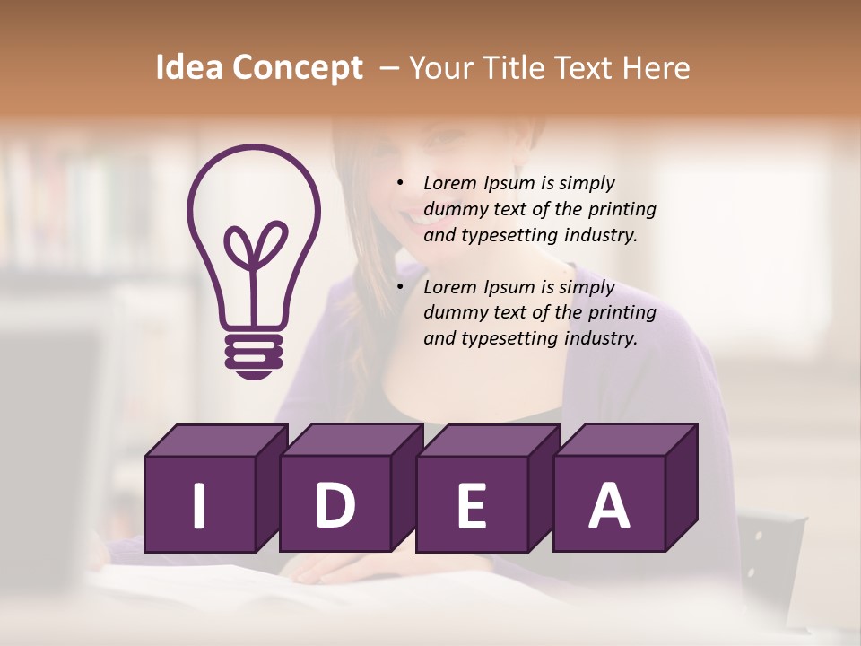 Searching Beautiful People PowerPoint Template