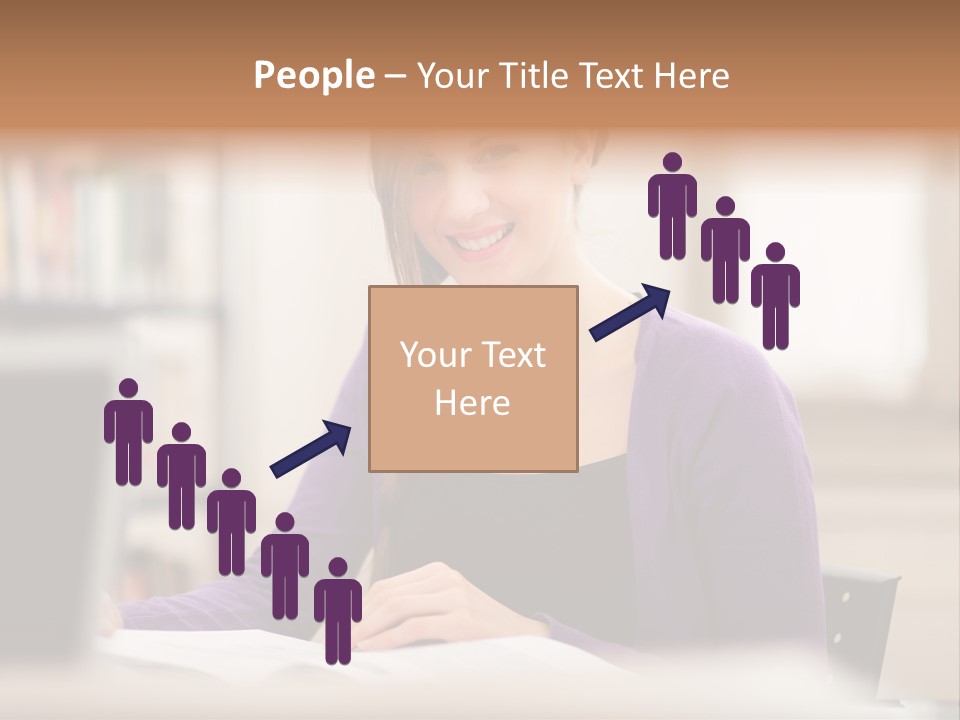 Searching Beautiful People PowerPoint Template