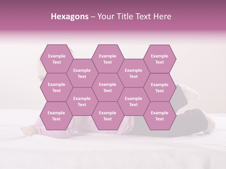 White Toddler Beautiful PowerPoint Template