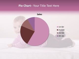 White Toddler Beautiful PowerPoint Template