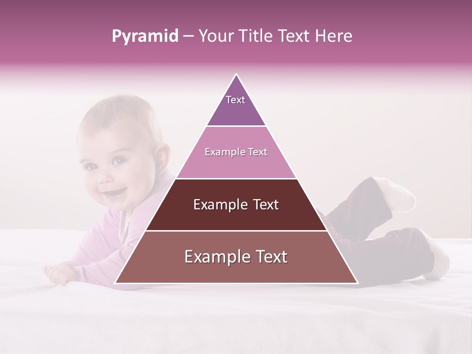 White Toddler Beautiful PowerPoint Template