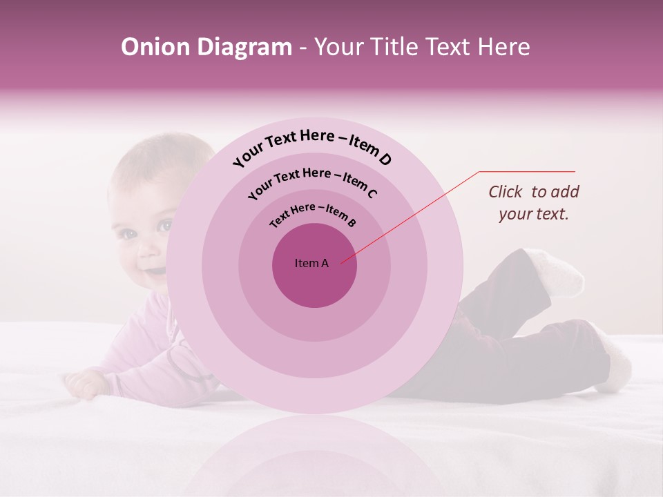White Toddler Beautiful PowerPoint Template