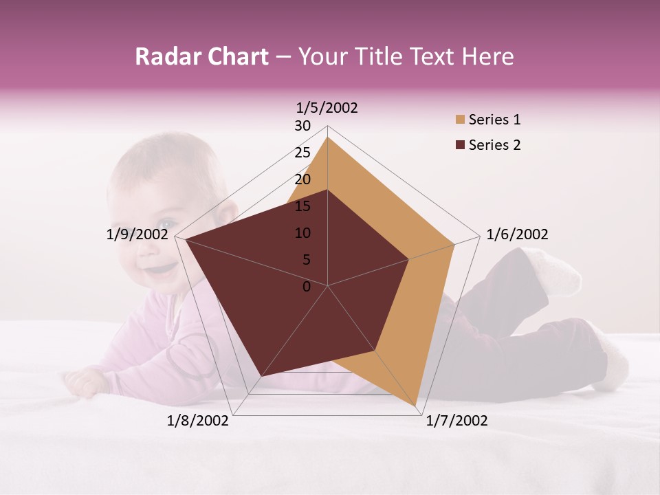 White Toddler Beautiful PowerPoint Template