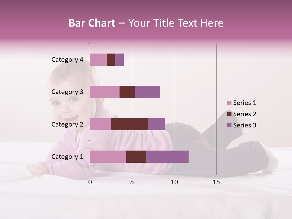 White Toddler Beautiful PowerPoint Template