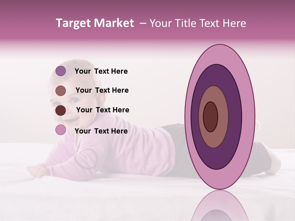 White Toddler Beautiful PowerPoint Template