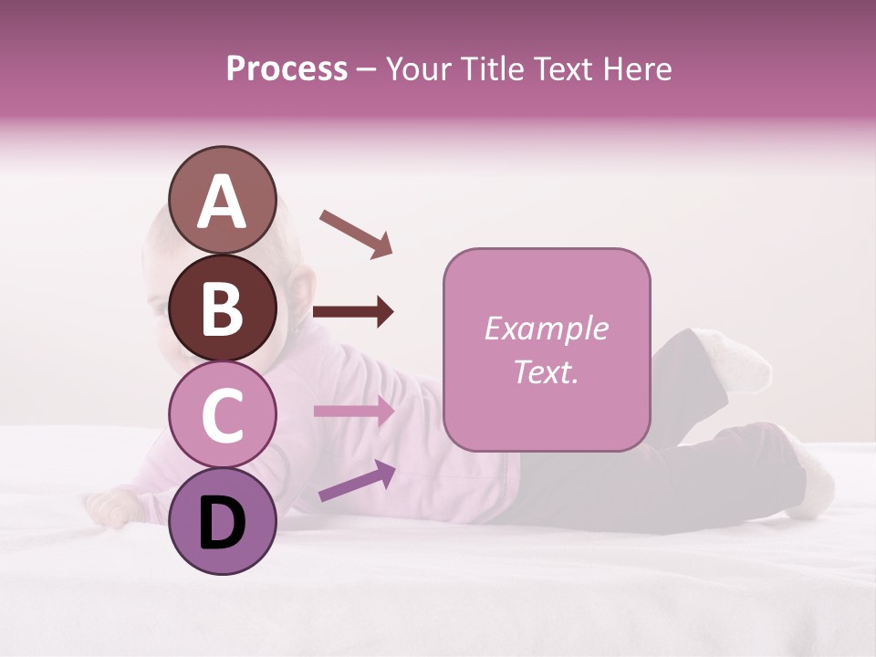 White Toddler Beautiful PowerPoint Template