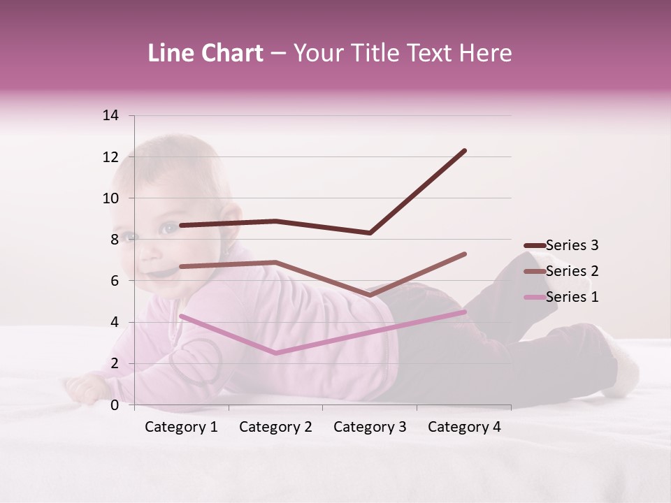 White Toddler Beautiful PowerPoint Template