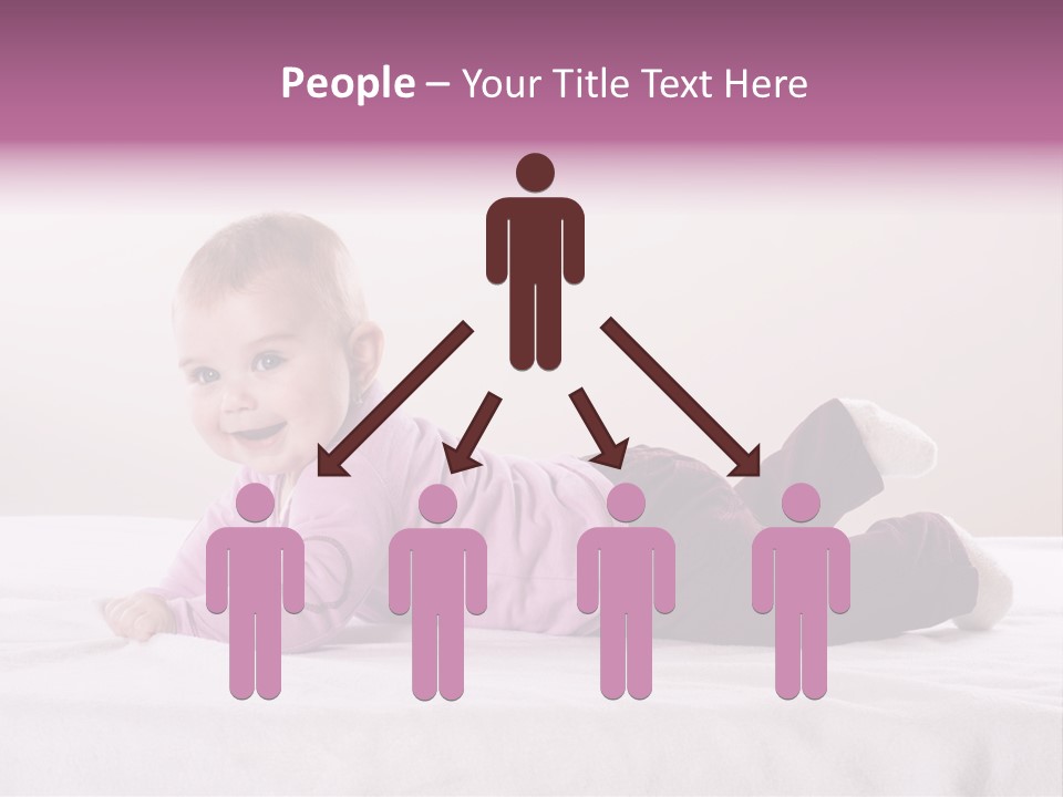 White Toddler Beautiful PowerPoint Template