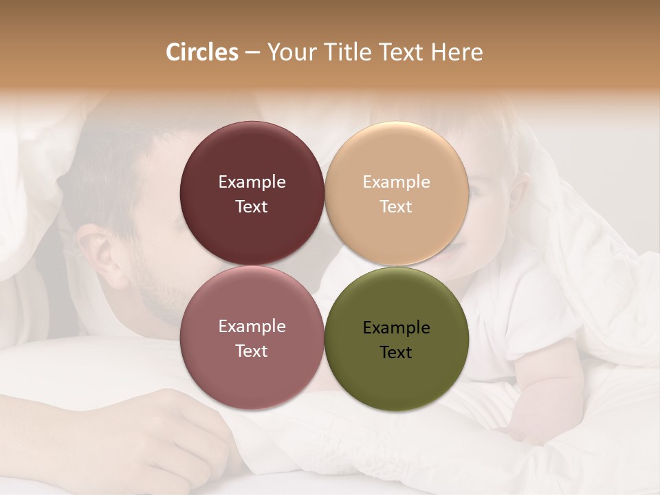 Male Girl Portrait PowerPoint Template