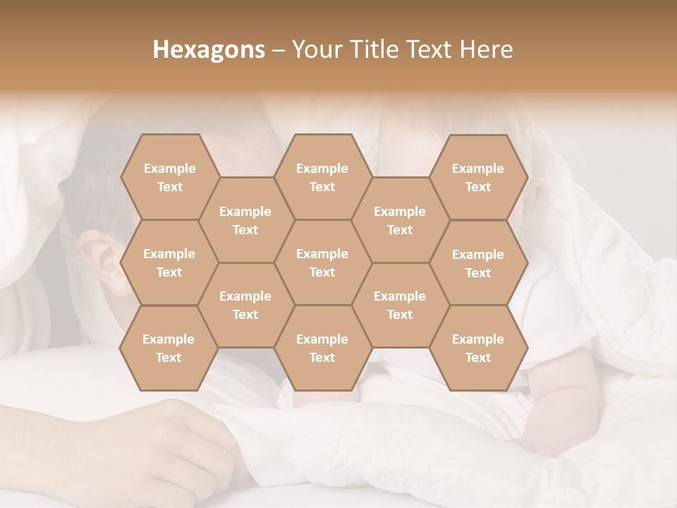 Male Girl Portrait PowerPoint Template