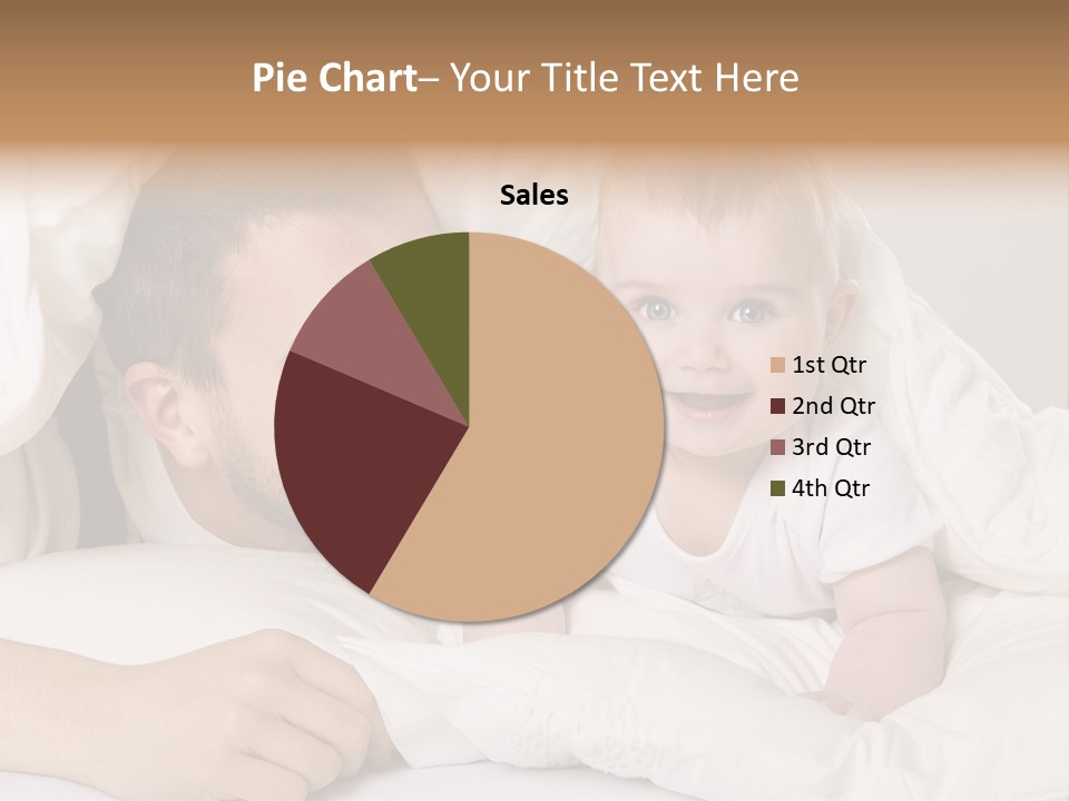 Male Girl Portrait PowerPoint Template