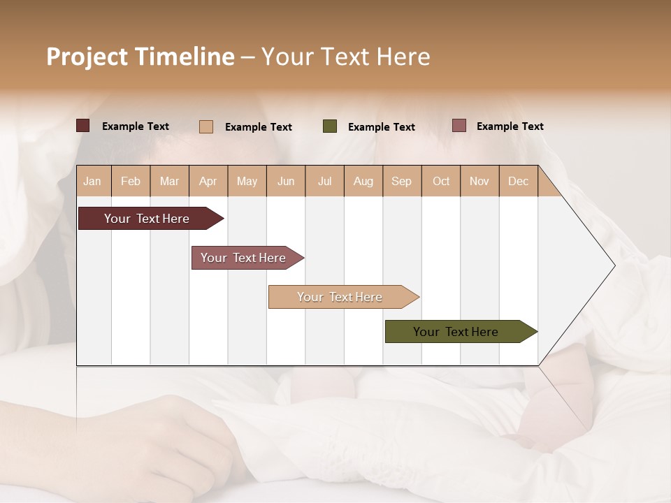 Male Girl Portrait PowerPoint Template