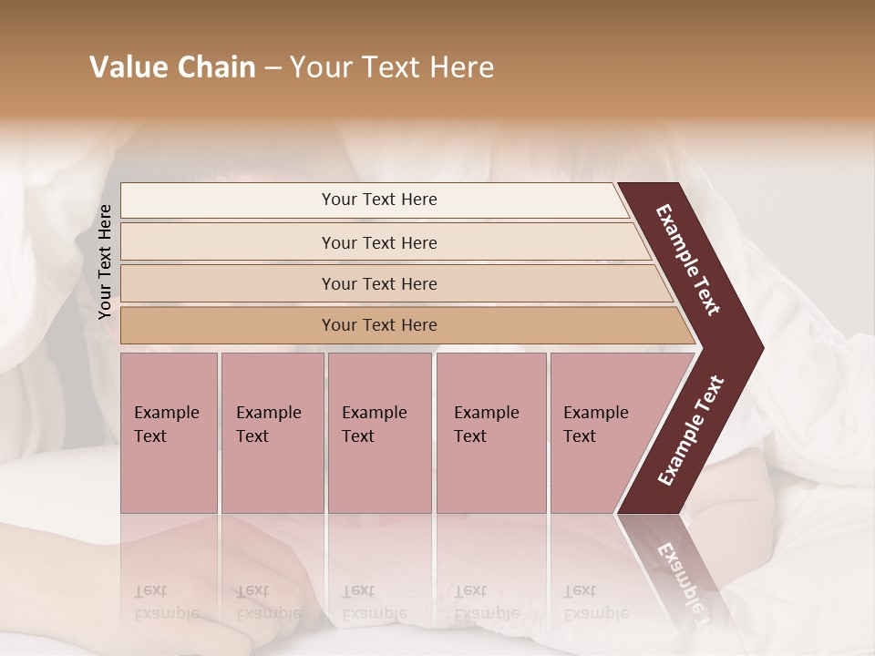 Male Girl Portrait PowerPoint Template