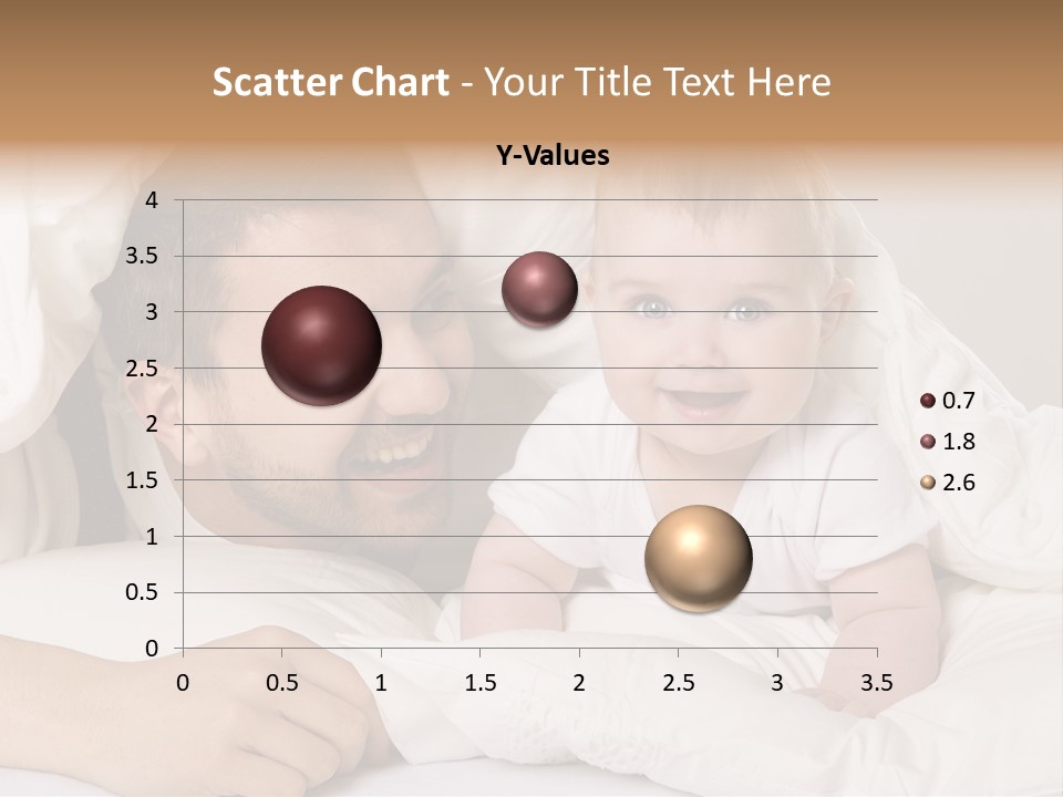 Male Girl Portrait PowerPoint Template